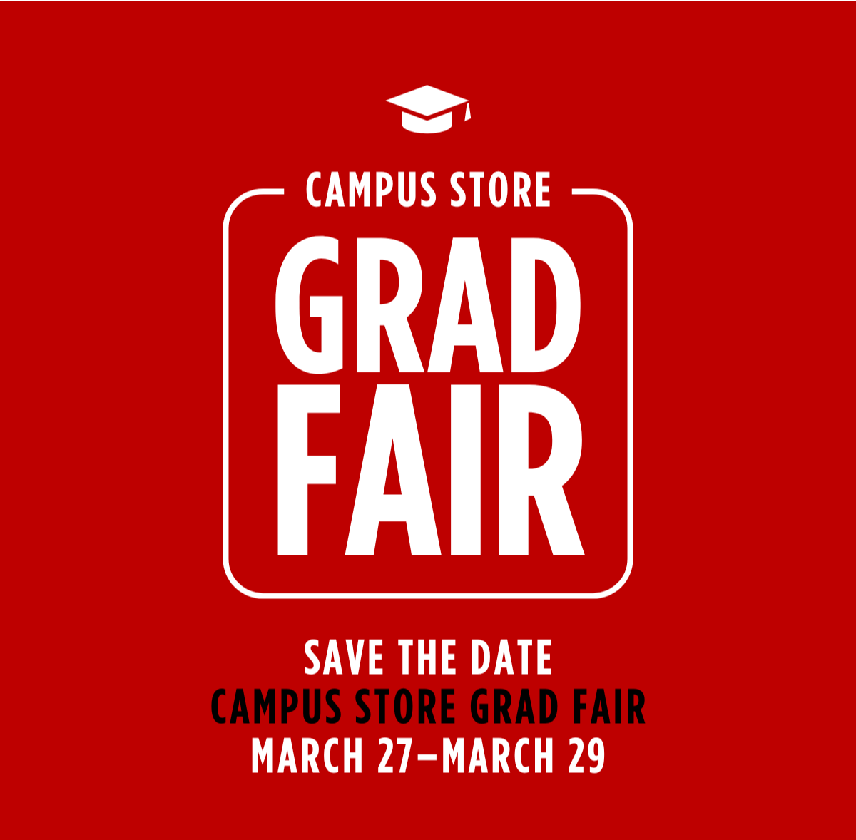 Grad Fair Save the Date