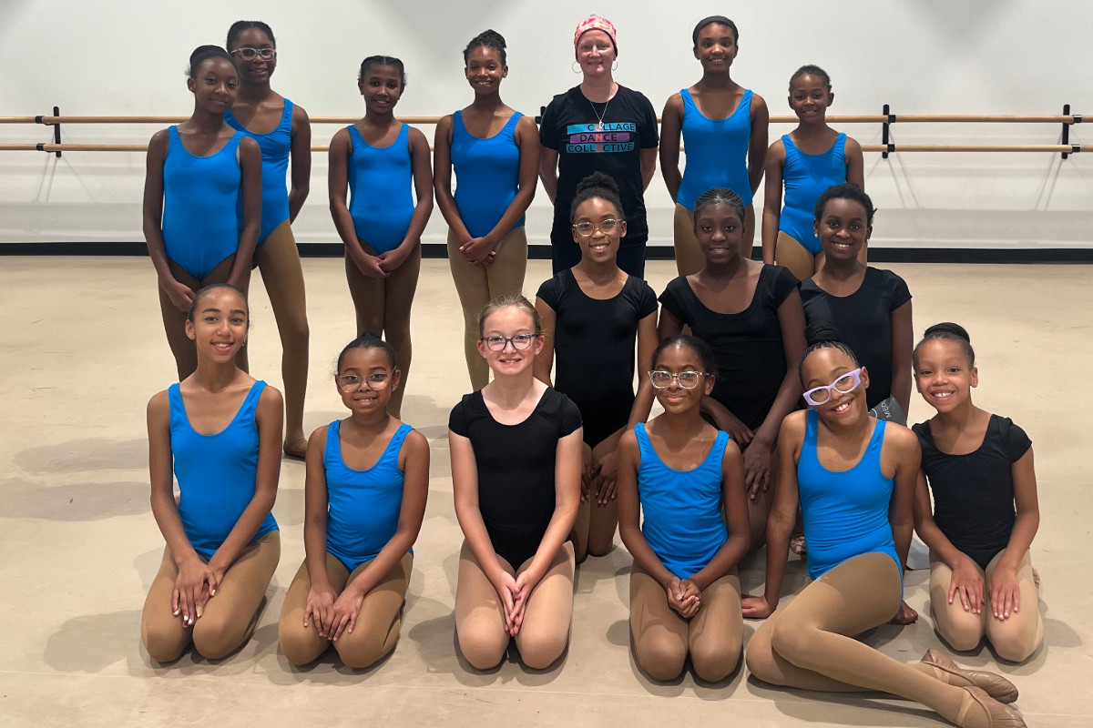 At the invitation of Collage Dance Conservatory in Memphis, Tennessee, Tesch spent four days teaching and studying current pedagogy practices. 