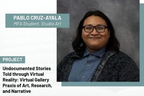 Art MFA student Pablo Cruz-Ayala announced as one of the J. Willard Marriott Library's Spring 2025 Digital Matters Fellow-in-Residence