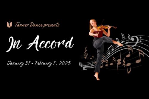 School of Music graduate students perform live accompaniment for Tanner Dance show, "In Accord: An Evening of Music & Movement"