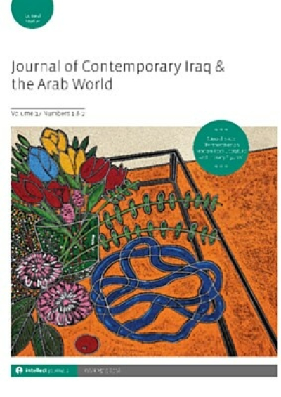 Chris Lippard (Department of Film & Media Arts) published in Journal of Contemporary Iraq & The Arab World