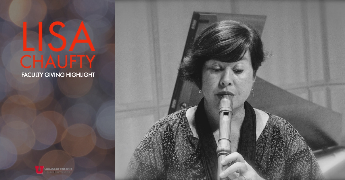 Faculty Giving Highlight: Lisa Chaufty, School of Music
