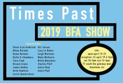 The 2019 Department of Art & Art History BFA Show